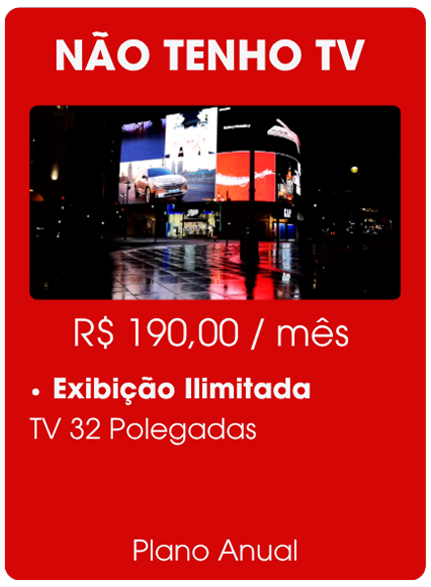 Plano sem TV